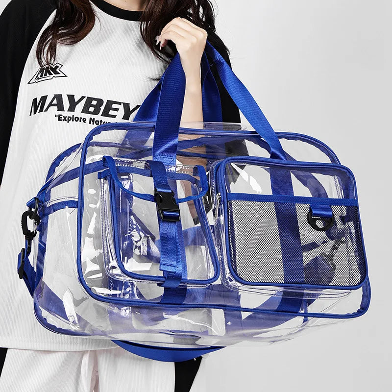 PVC Transparent Cosmetic Bag Waterproof Travel Organizer Tote Cosmetic Organizer Bag Richie's