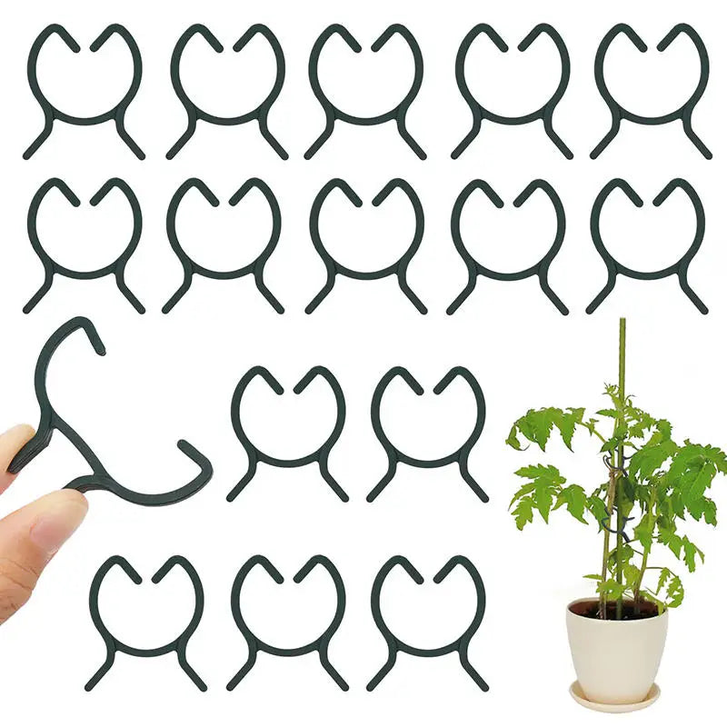 100/200pcs Plant Support Clips – 3 Sizes, Climbing Plants Plant Support Clips Richie's
