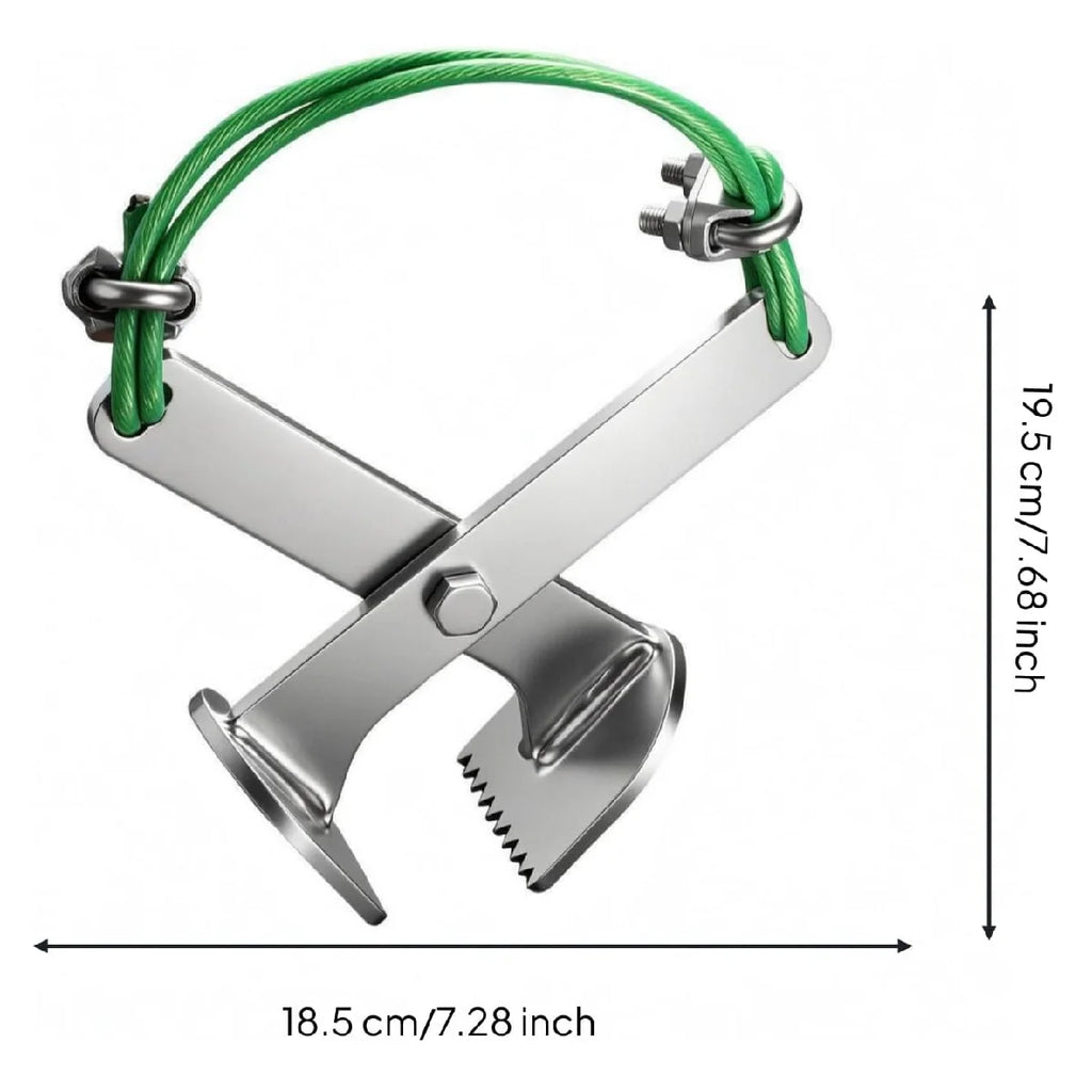 Heavy-Duty Weed Root Puller Clamp Extractor – Garden & Orchard Garden Weed Extractor Richie's green