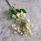 Artificial Peach Blossom Branch 49cm | Faux Floral Home Decor Artificial Flower Branch Richie's Light Green