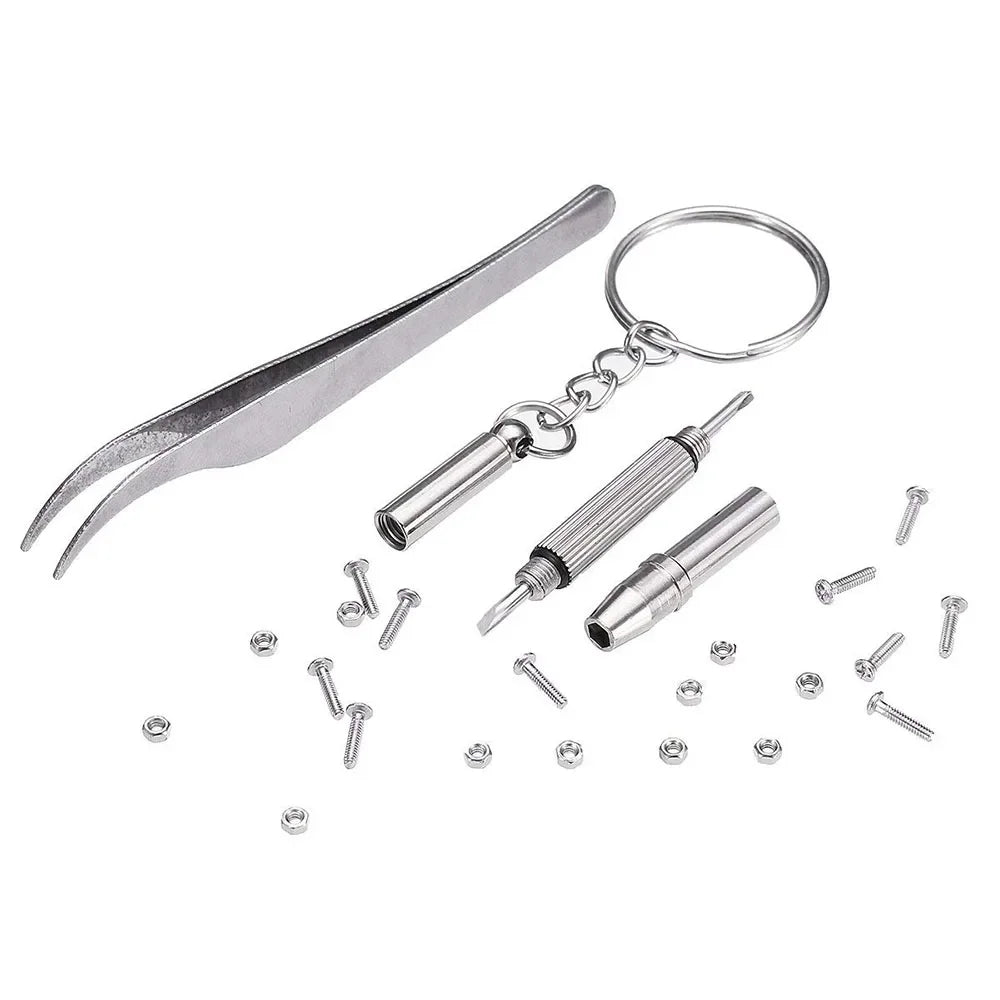 1000 Pc Eyeglass Repair Kit – Micro Screws & Screwdriver Eyeglass Repair Kit Richie's