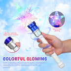 2-Pack LED Flashing Star Glow Wands – Light-Up Spinning Kids LED Glow Wand Richie's