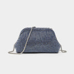 Luxury Rhinestone Cloud Clutch Bag – Glitter Evening Purse Evening Clutch Bag Richie's Blue