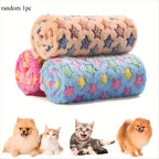 Polyester Pet Fleece Blanket for Dogs & Cats – 1/3 Pack Pet Fleece Blanket Richie's random 1pc 76X52CM