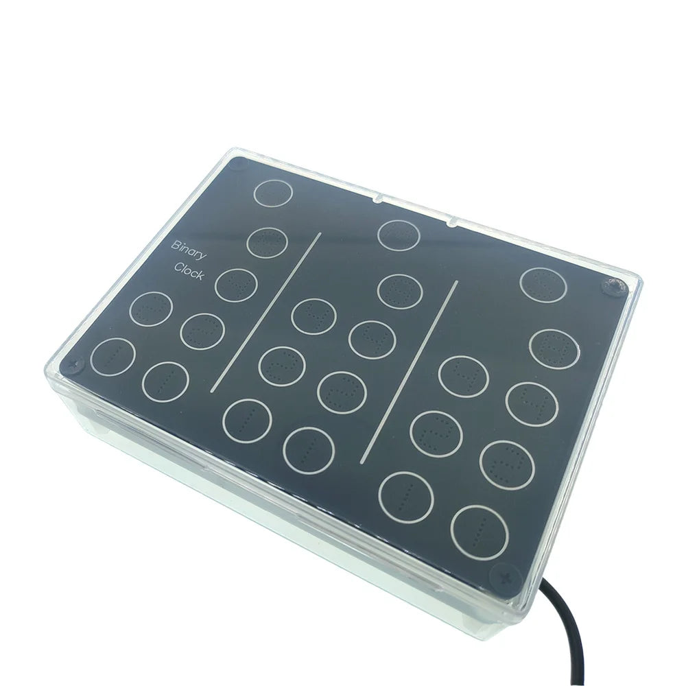 YBN-20 Binary Clock DIY Kit USB 5V Multi-Color LEDs STEM Project DIY Electronics Kit Richie's