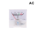 Analog Panel Voltmeter Ammeter AC/DC Voltage Current Meter Analog Panel Meter Richie's AC 300V
