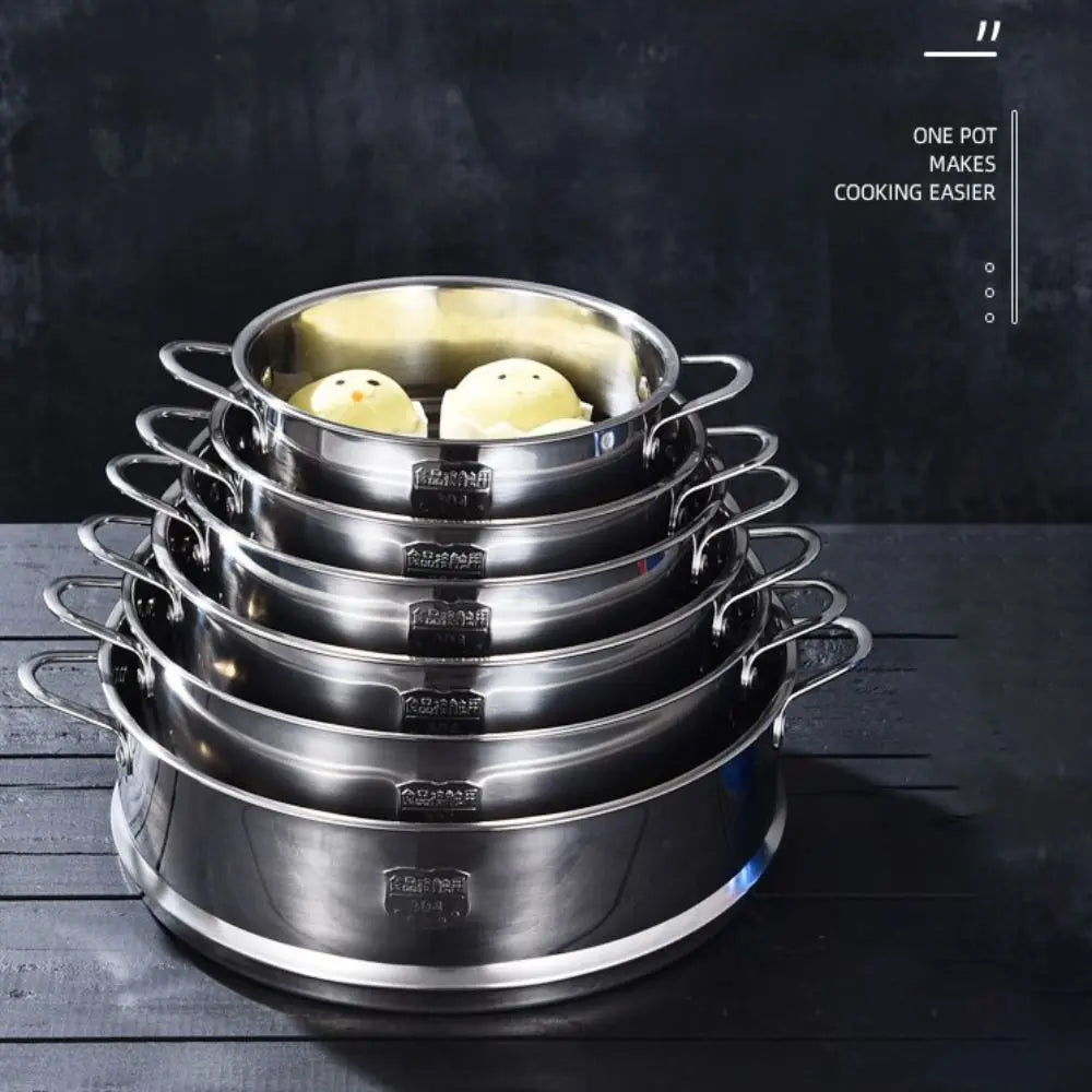 304 Stainless Steel Steamer Basket with Handles – Multi-Size Steamer Basket Richie's