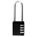 4-Digit Zinc Alloy Combination Padlock – Weatherproof Locker Lock Combination Padlock Richie's B117mm