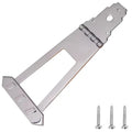 6-String Trapeze Tailpiece for Jazz Archtop & Semi-Hollow Guitar Guitar Tailpiece Richie's Sliver
