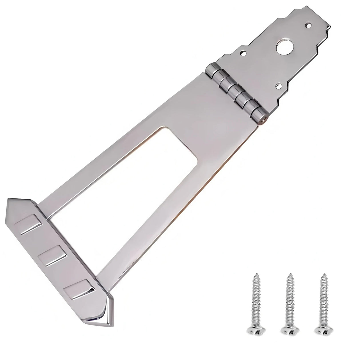 6-String Trapeze Tailpiece for Jazz Archtop & Semi-Hollow Guitar Guitar Tailpiece Richie's Sliver