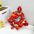 Cartoon Dinosaur Kids Backpack – Preschool Bag Boys Girls Kids School Backpack Richie's Red