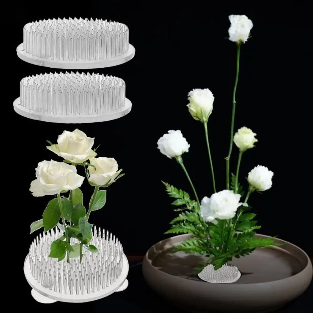 Transparent Ikebana Stem Holder | Flower Arrangement Base Floral Arrangement Base Richie's