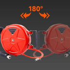 Automatic Rewind Air Hose Reel 10m Wall Mounted Swivel Bracket Air Hose Reel Richie's