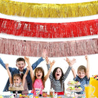 3M Metallic Foil Fringe Garland Streamer Party Backdrop Decor Party Fringe Garland Richie's