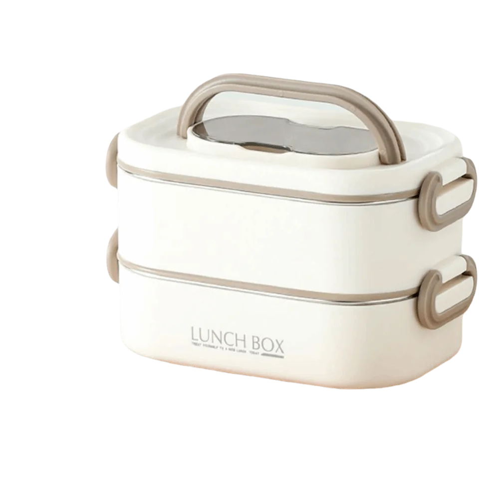 Stainless Steel Thermal Lunch Box – Stackable Divided Set Thermal Lunch Box Richie's