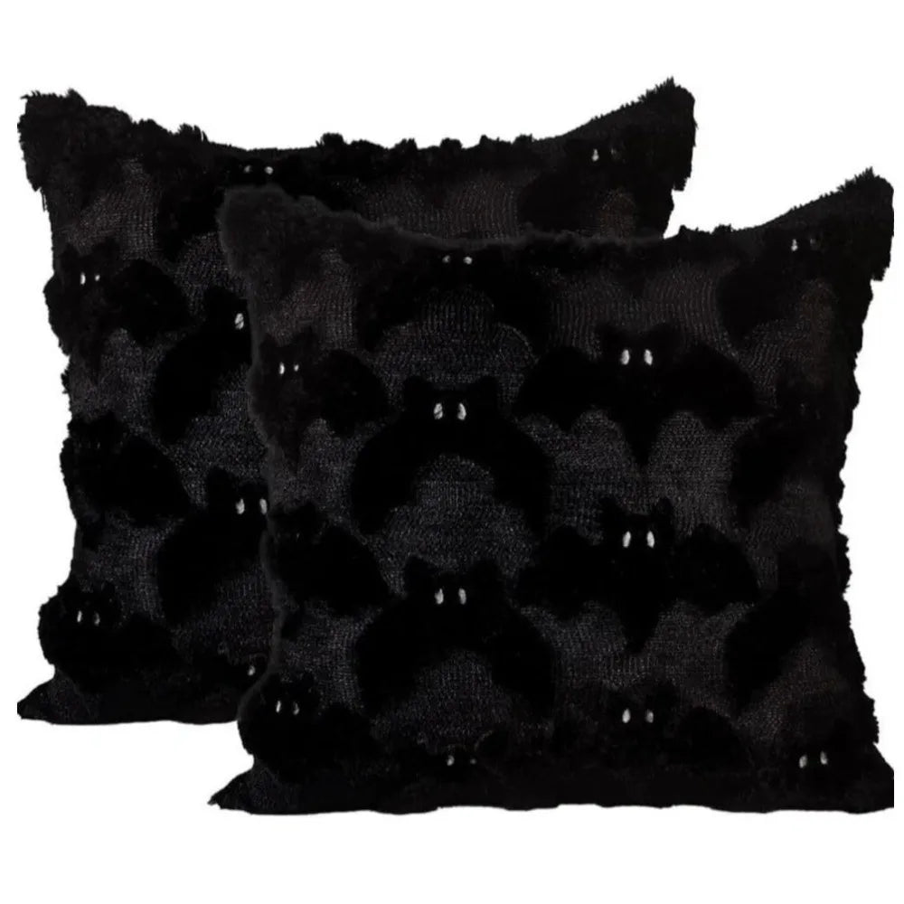 Halloween Ghost Pumpkin Throw Pillow Cover 45x45cm Throw Pillow Cover Richie's