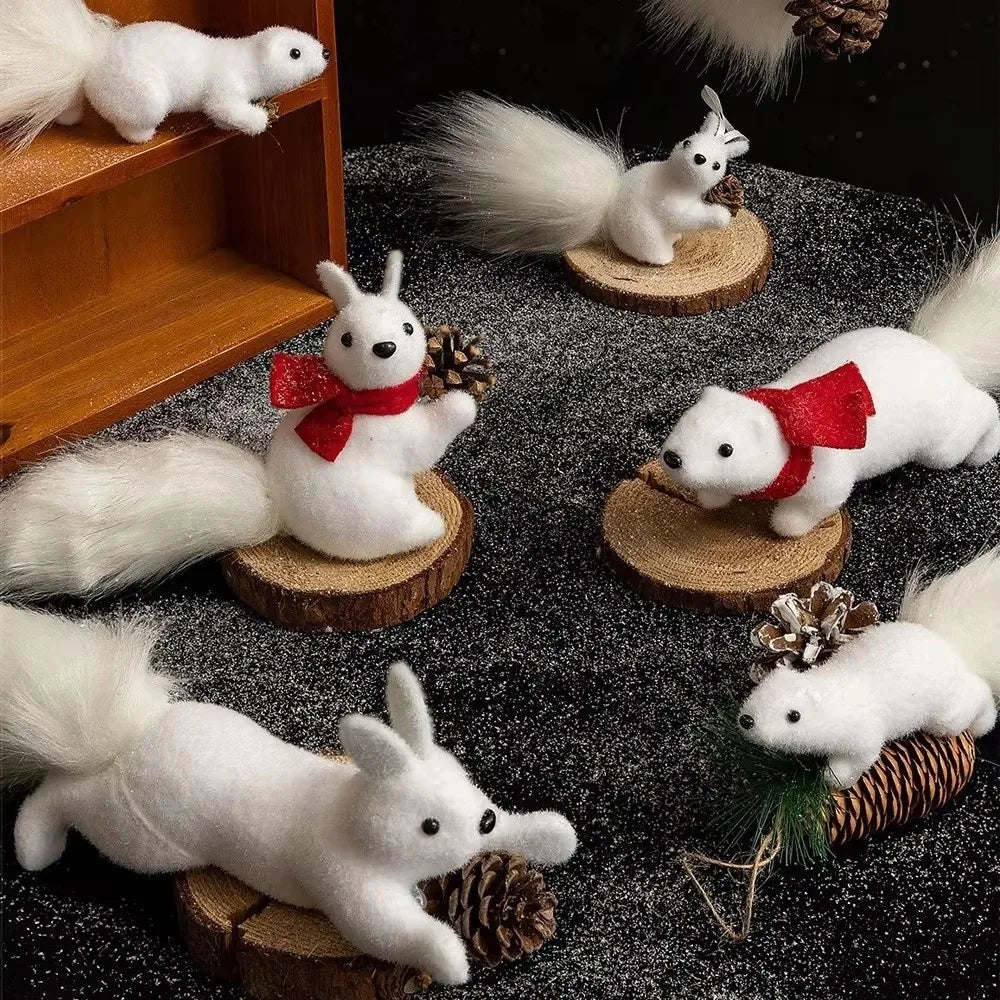 Foam Christmas Squirrel Ornament – Holiday Tree Pendant Decor Christmas Ornament Richie's