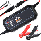 12V Auto Battery Charger & Maintainer with LED – Automotive & Marine Battery Charger Maintainer Richie's Eu Plug