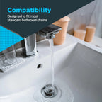 Bounce Bath Drain Kit – Flange, Washer & Bath Plug Bath Drain Kit Richie's