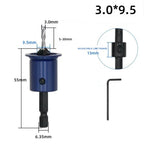6.35mm Hex Shank Countersink Drill Bit – Adjustable Depth Stop Countersink Drill Bit Richie's 3x9.5mm