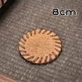 Round Braided Bristle Placemat – Heat Resistant Non-Slip Table Mat Table Placemat Richie's 8cm as show