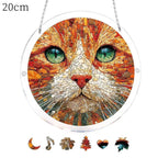 Acrylic Puzzle Suncatcher – DIY Stained Glass Window Hanging Decor Window Suncatcher Richie's G-L