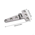316 Stainless Steel Marine T-Hinge – Heavy Duty Anti-Rust Marine T-Hinge Richie's 100x54mm