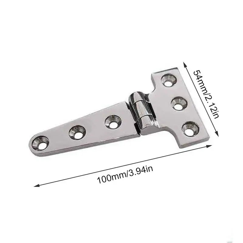 316 Stainless Steel Marine T-Hinge – Heavy Duty Anti-Rust Marine T-Hinge Richie's 100x54mm