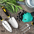TOTNEND 4-Piece Garden Tool Set – Trowel, Rake & Gloves Garden Tool Set Richie's