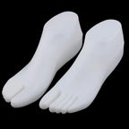 Female Plastic Mannequin Foot Model Pair – Shoe & Sock Display Mannequin Foot Display Richie's White