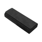 Hard-Shell PU Leather Sunglasses Case – Portable Eyewear Box Eyewear Storage Case Richie's Black