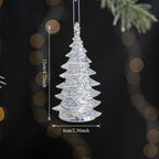 Acrylic Crystal Christmas Tree Ornaments – Snowflake Pendants Christmas Tree Ornament Richie's Style 2
