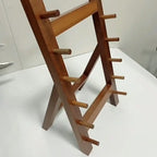 Multi-Layer Wood Katana Display Stand & Knife Rack – 4/5/6 Tier Wood Display Rack Richie's