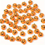 Halloween Mini Resin Pumpkin Charms – Flatback DIY Craft Decor Resin Craft Charms Richie's