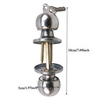 Aluminum Alloy Globe Door Knob Lock Set with Key Door Knob Lock Set Richie's