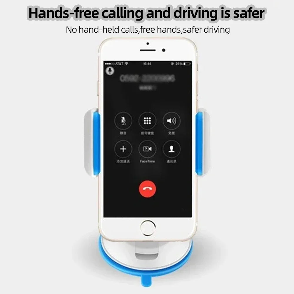 FUCHU 360° Suction Cup Car Phone Mount – Universal Holder Car Phone Mount Richie's