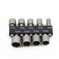 9/14 Pcs Hex Nut Driver Drill Bit Socket Set | 1/4" Shank Nut Driver Bit Set Richie's 9 PCS