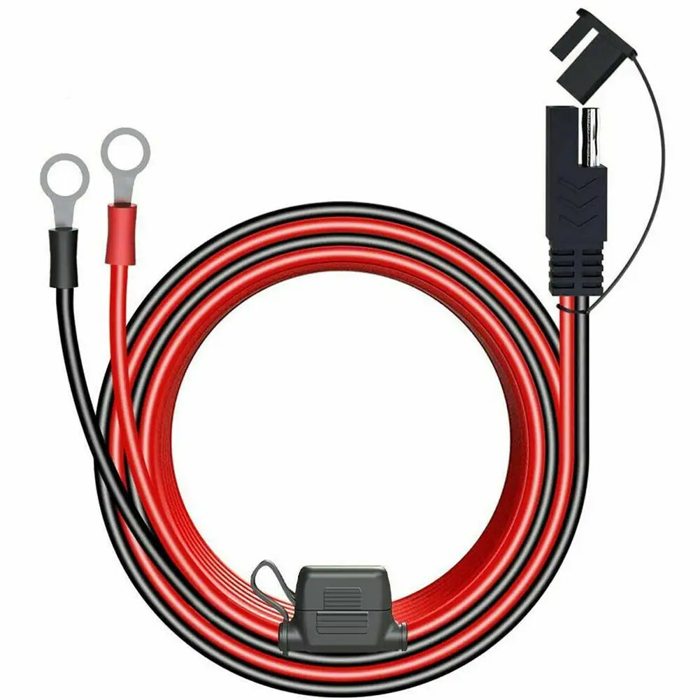 SAE 2-Pin Quick Disconnect O-Ring Terminal Harness 10A Fuse SAE Connector Harness Richie's Default Title