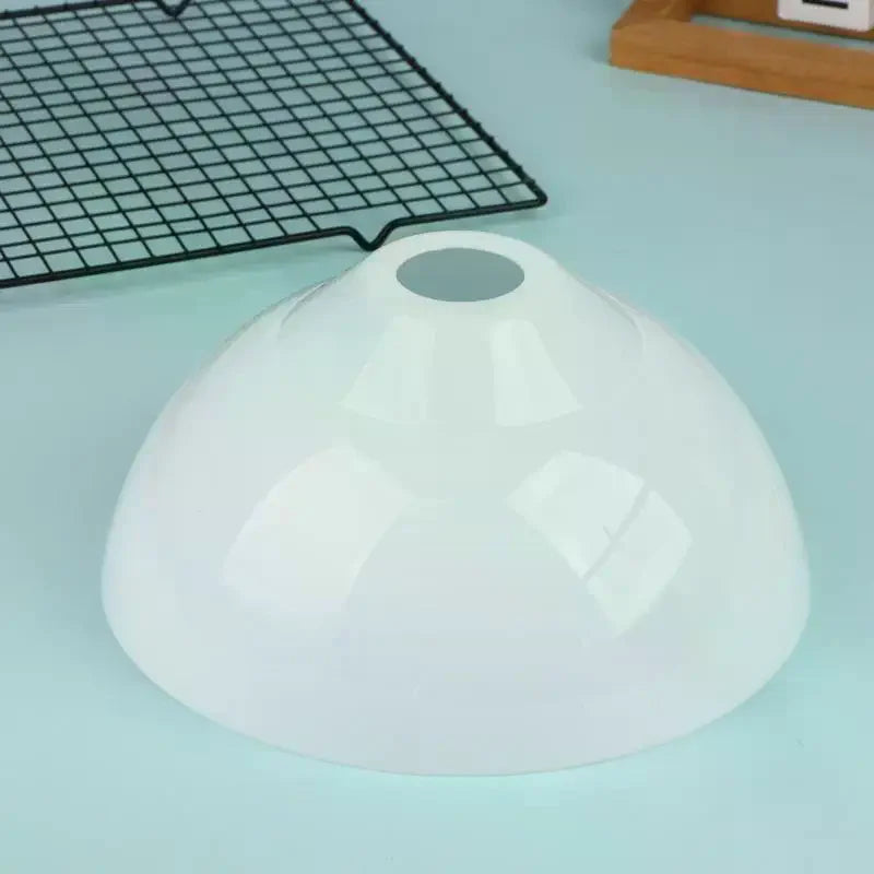 White PP Bowl Lamp Shade 245mm E27 Replacement Cover Lamp Shade Richie's