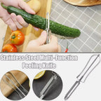 Stainless Steel Vegetable Peeler – Multi-Function Kitchen Tool Vegetable Peeler Richie's