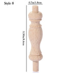 Vintage Wood Carved Furniture Leg – European Style Cabinet Foot Furniture Leg Richie's 8