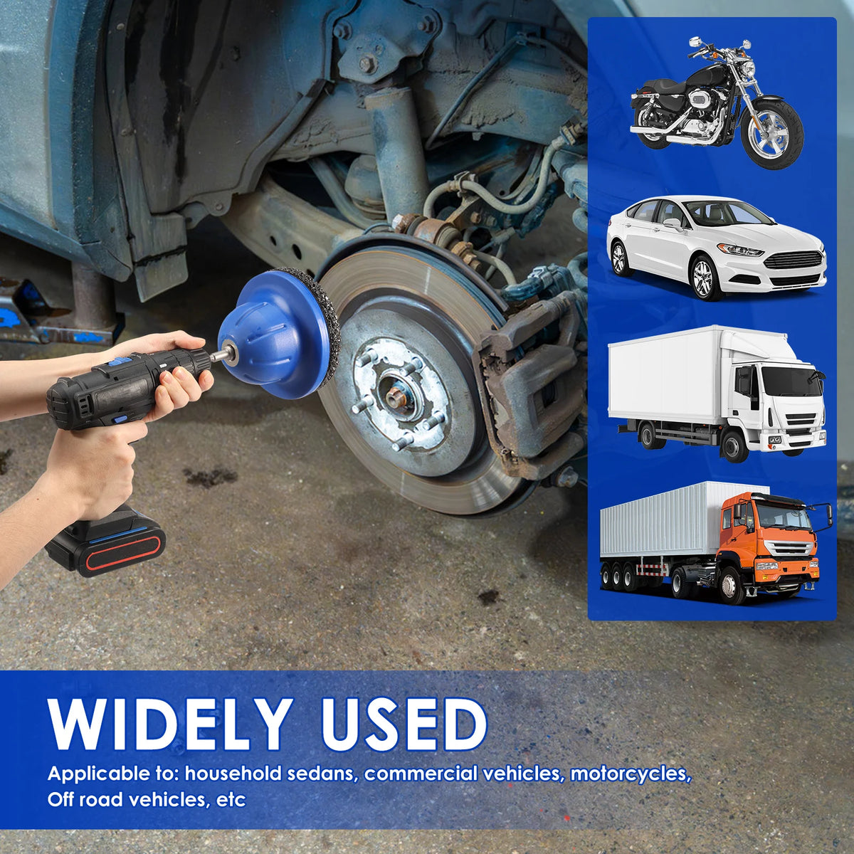 150mm Wheel Hub Grinder – Rim Cleaning & Rust Removal Tool Wheel Hub Grinder Richie's