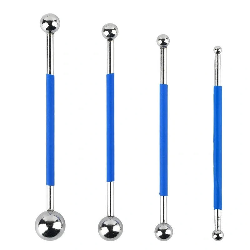 4-Piece Ball Stylus Set – 8 Sizes for Tile Grout & Clay Tile & Clay Stylus Set Richie's 4pc