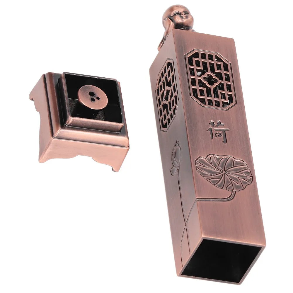 Classical Hollow Zinc Alloy Incense Stick Holder – Copper Incense Stick Holder Richie's