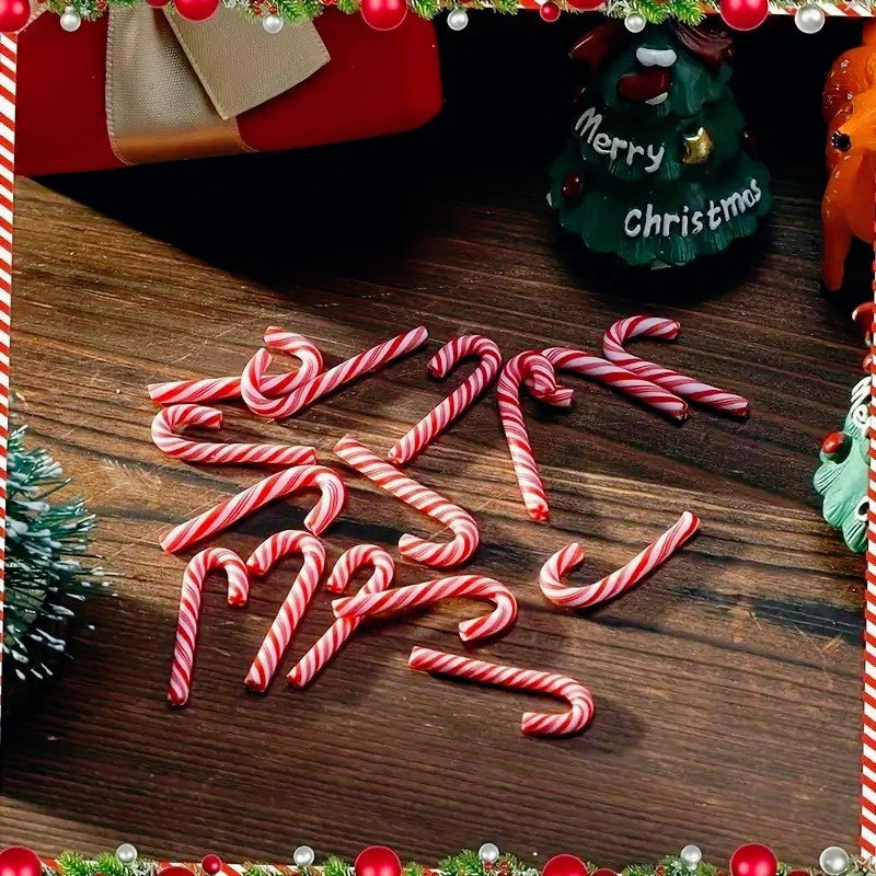 Christmas Candy Cane Decoration Set – Polymer Clay DIY Craft Christmas Decoration Set Richie's