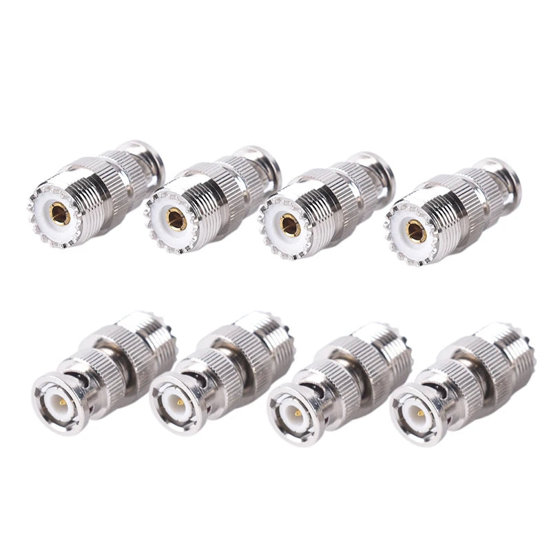 BNC Male to UHF Female SO239 PL-259 RF Coaxial Adapter RF Coaxial Adapter Richie's