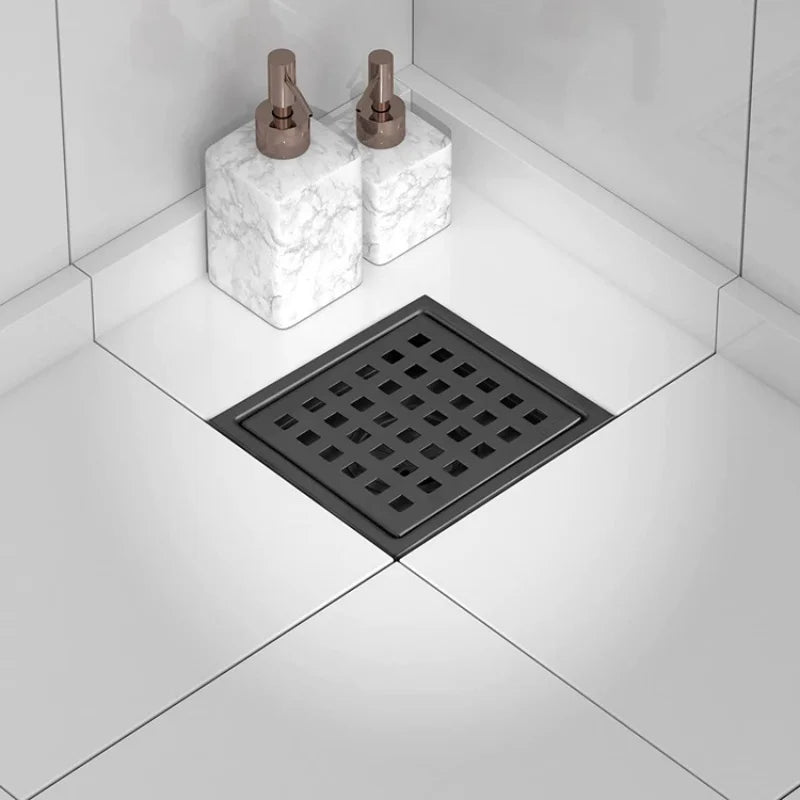 Stainless Steel Tile Insert Floor Drain 150mm – Anti-Odor Floor Drain Richie's