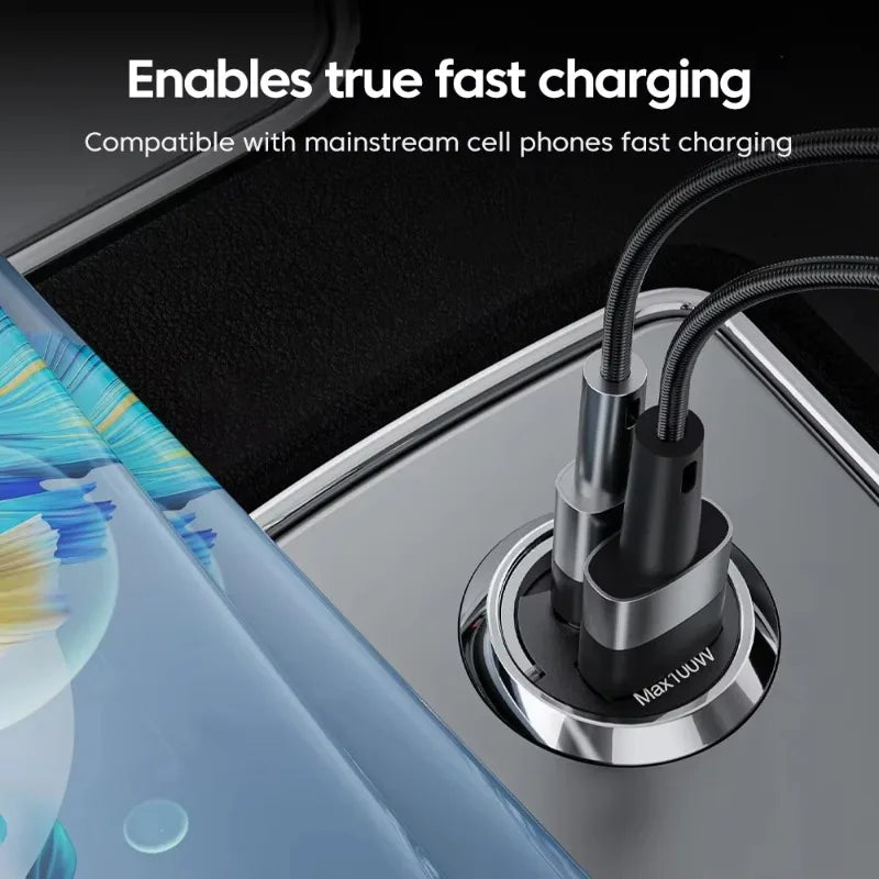 Mini USB-C Car Charger 20W Fast Charging – iPhone & Samsung USB-C Car Charger Richie's