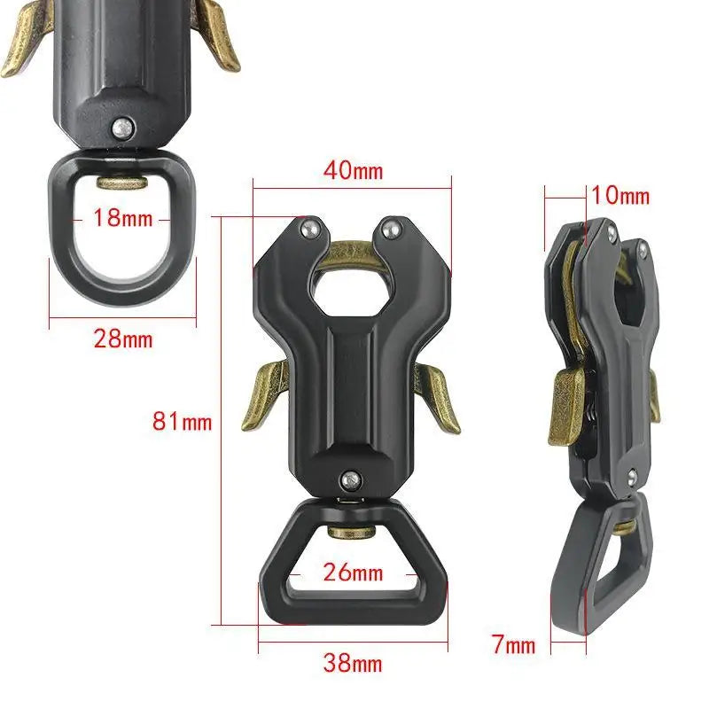 Heavy Duty Dog Leash Clasp Swivel Frog Clip Quick Release Dog Leash Clip Richie's