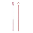 2PCS Silicone Straw Cleaning Brushes 25cm – Food-Grade 6mm & 9mm Straw Cleaning Brush Richie's Pink